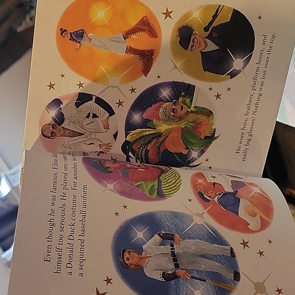 Elton John Little Golden Books Biography.NEW! - Picture 3 of 5